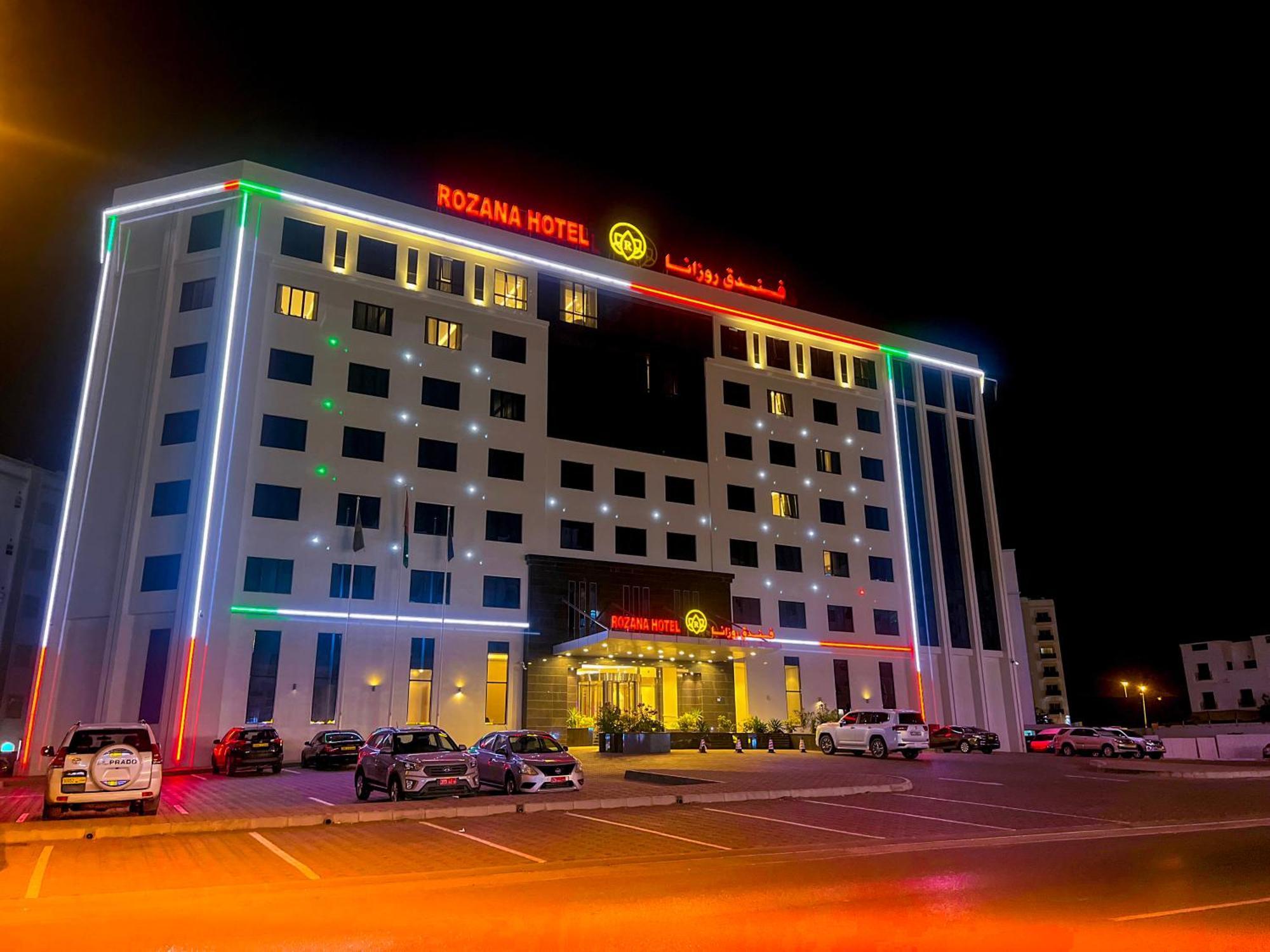 Rozana Hotel Maszkat Kültér fotó